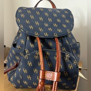 New Dooney and Bourke Pebble grain backpack L